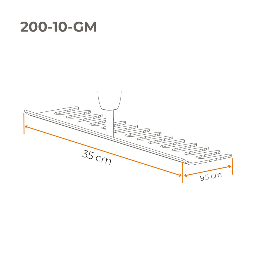 Grabie wachlarzowe, grabie metalowe, trzonek teleskopowy, podbierak do owoców, szczotka do bruku - System ogrodowy QUEST