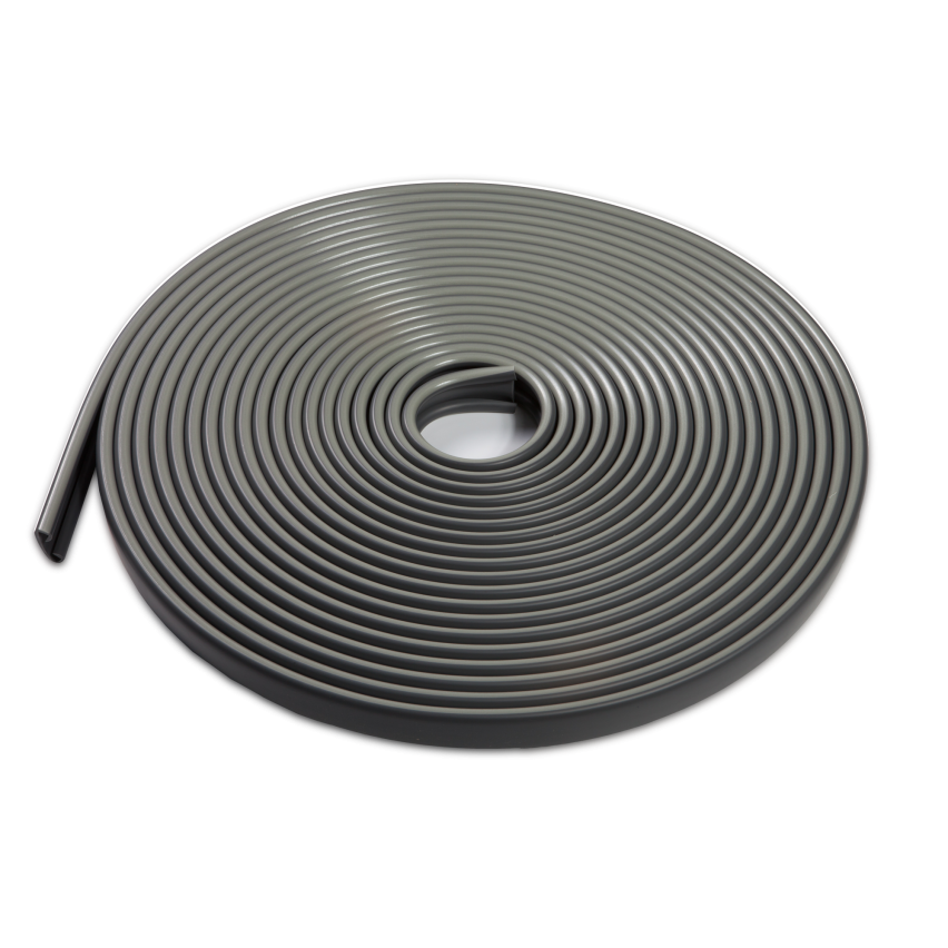 Listwa poręczowa PCV FOTO, poręczówka 40x8mm czarny