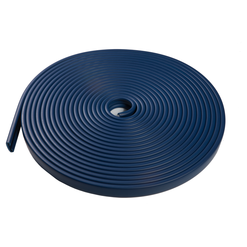 Listwa poręczowa PCV PREMIUM, poręczówka 40x8mm granat