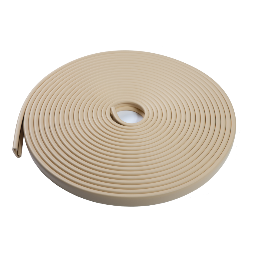 Listwa poręczowa PCV PREMIUM, poręczówka 40x8mm kremowy