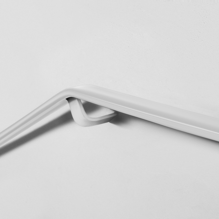 Listwa poręczowa PCV PREMIUM, poręczówka 40x8mm biały