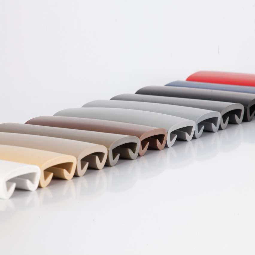 Listwa poręczowa PCV PREMIUM, poręczówka 40x8mm kremowy