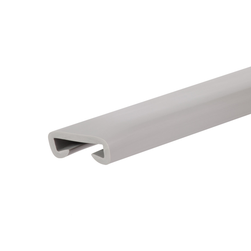 Listwa poręczowa PCV PREMIUM, poręczówka 35x8mm szary