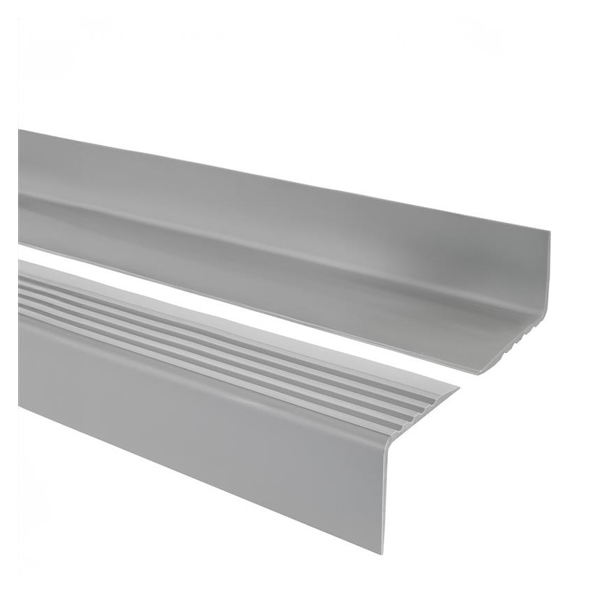 Profil schodowy antyposlizgowy 50x42mm 150cm szary