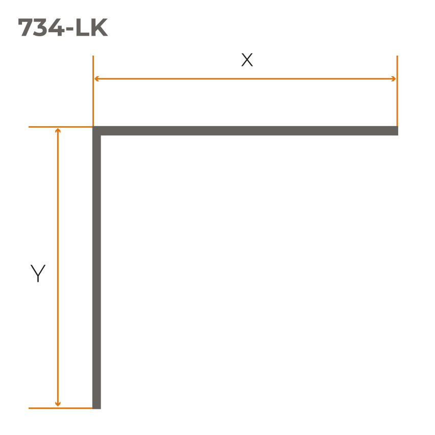 Listwa karniszowa czarna 2m
