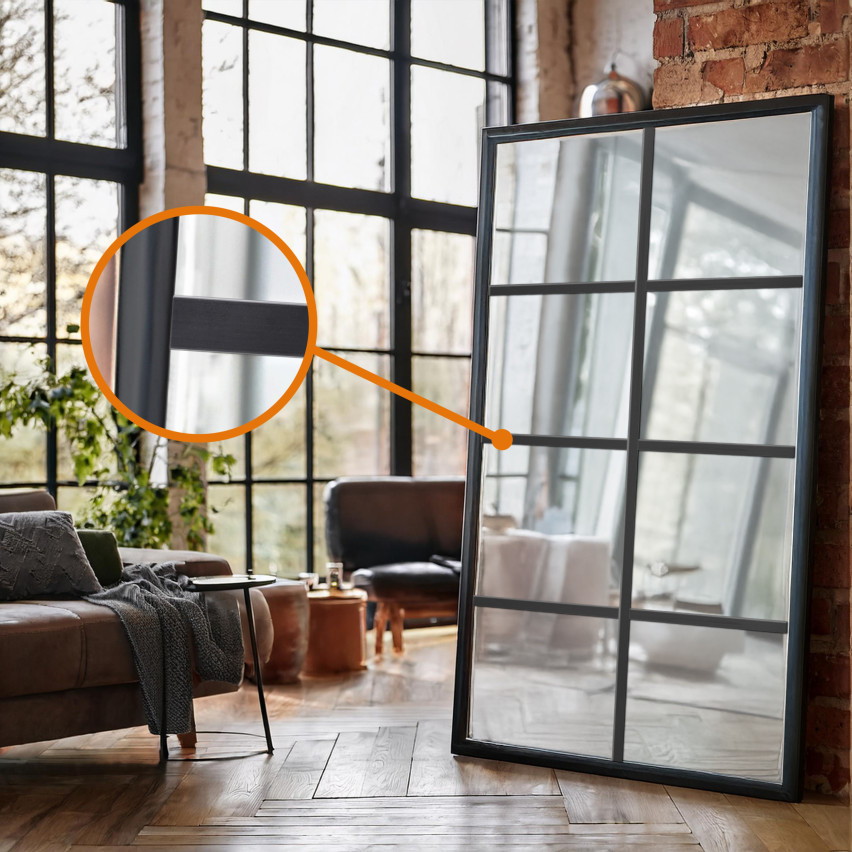 Płaskownik twardy PCV z klejem niebieski, 10m