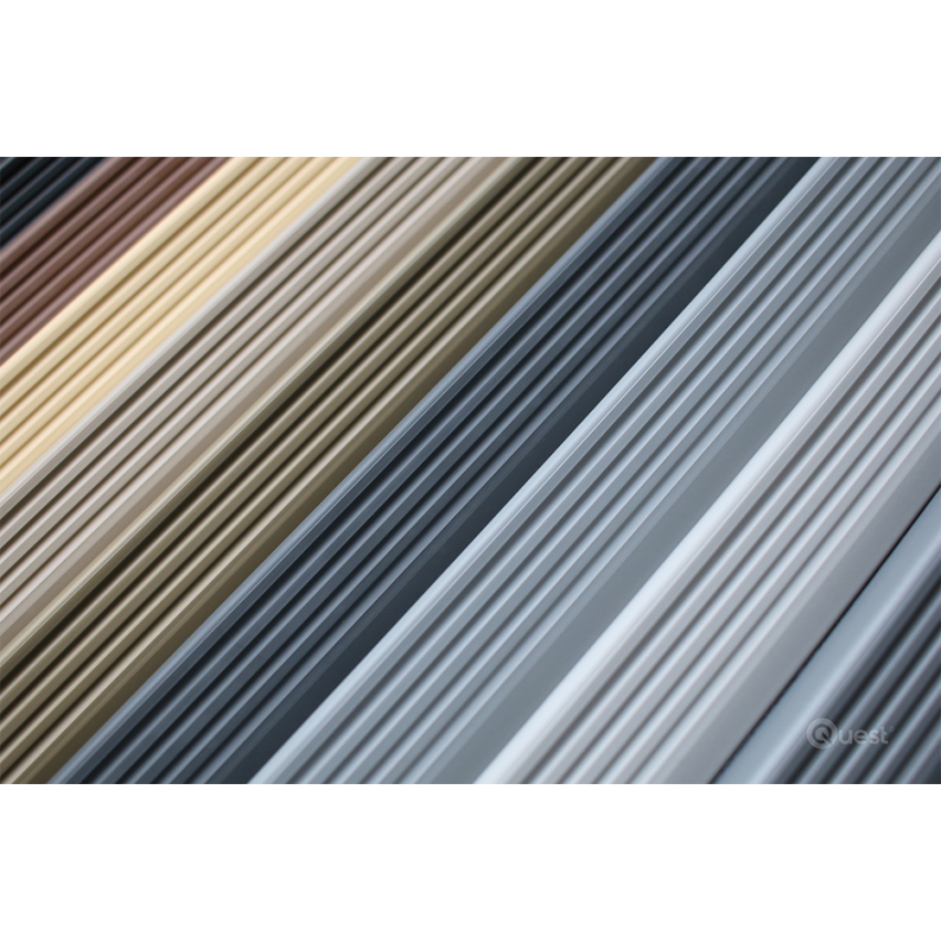 Profil schodowy antypoślizgowy samoprzylepny, 40x25, ceglany