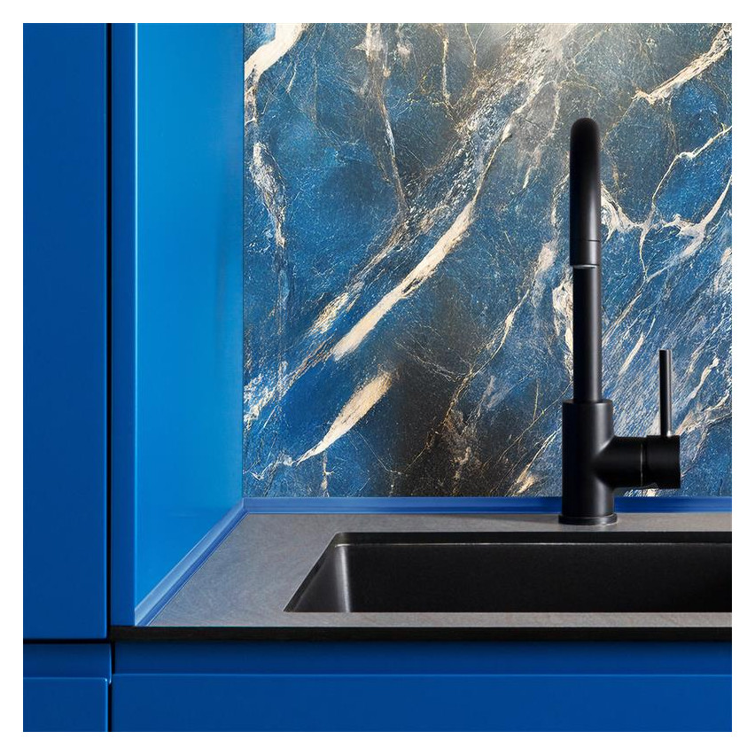 Listwa montażowo-wykończeniowa samoprzylepna PCV na taśmie piankowej 10/10, niebieski 5m