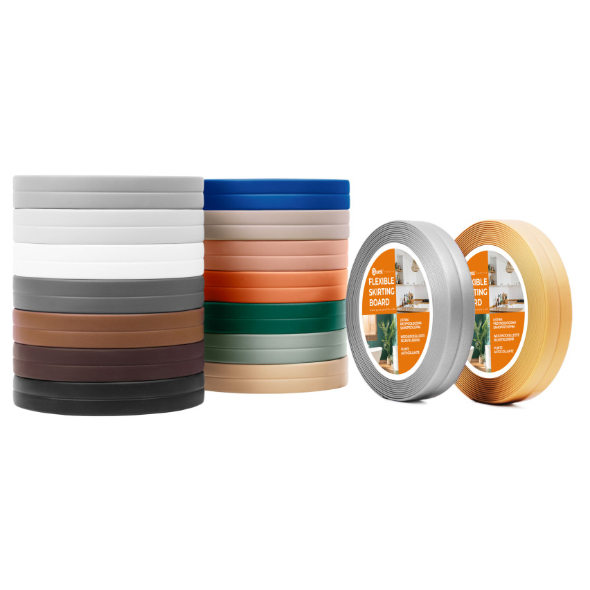 Listwa wykończeniowa samoprzylepna niebieski PCV 10/10 5m