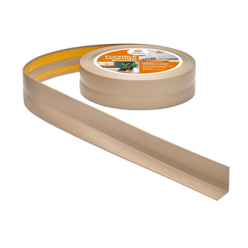 Listwa przypodłogowa samoprzylepna PCV 32x23mm Beż 