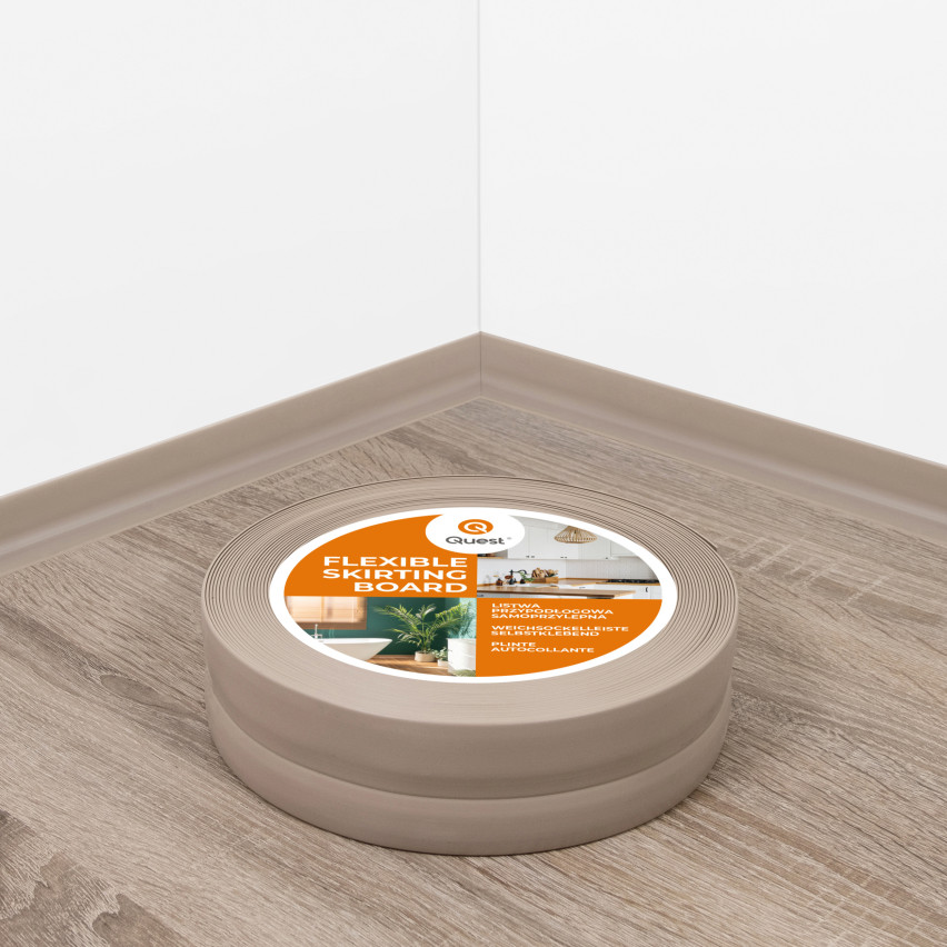 Listwa przypodłogowa samoprzylepna PCV 32x23mm Beż 