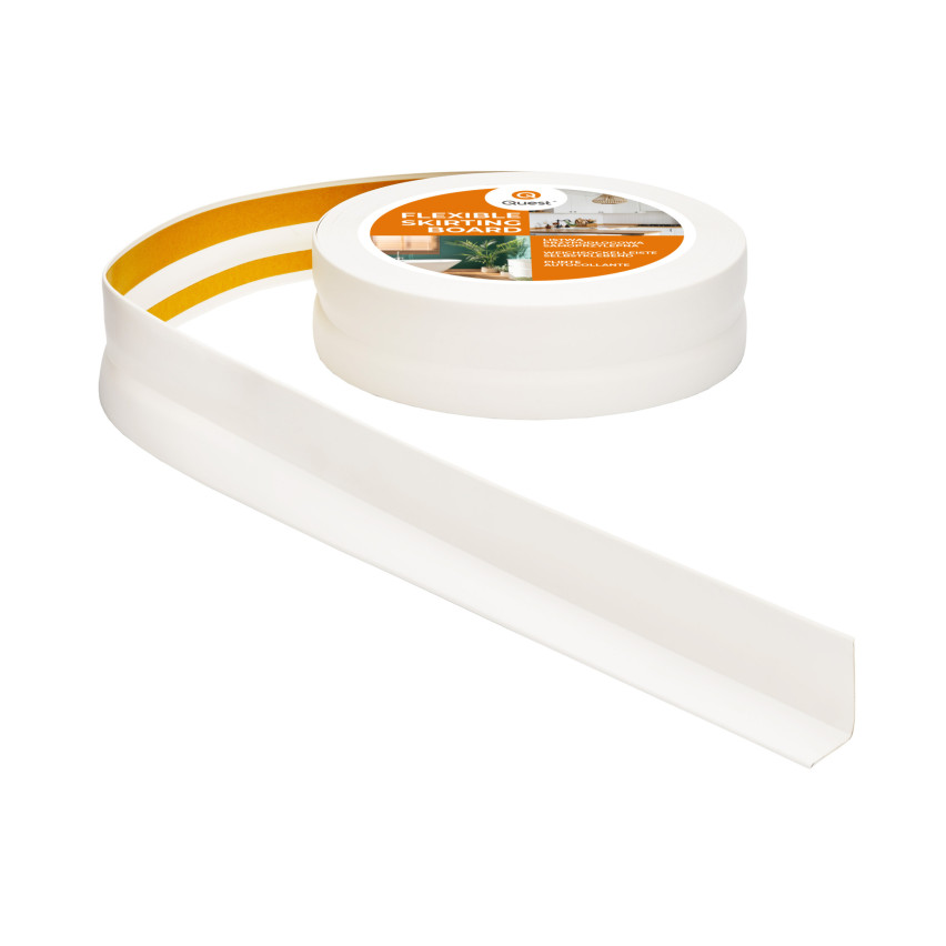 Listwa przypodłogowa samoprzylepna PCV 32x23mm Biały 