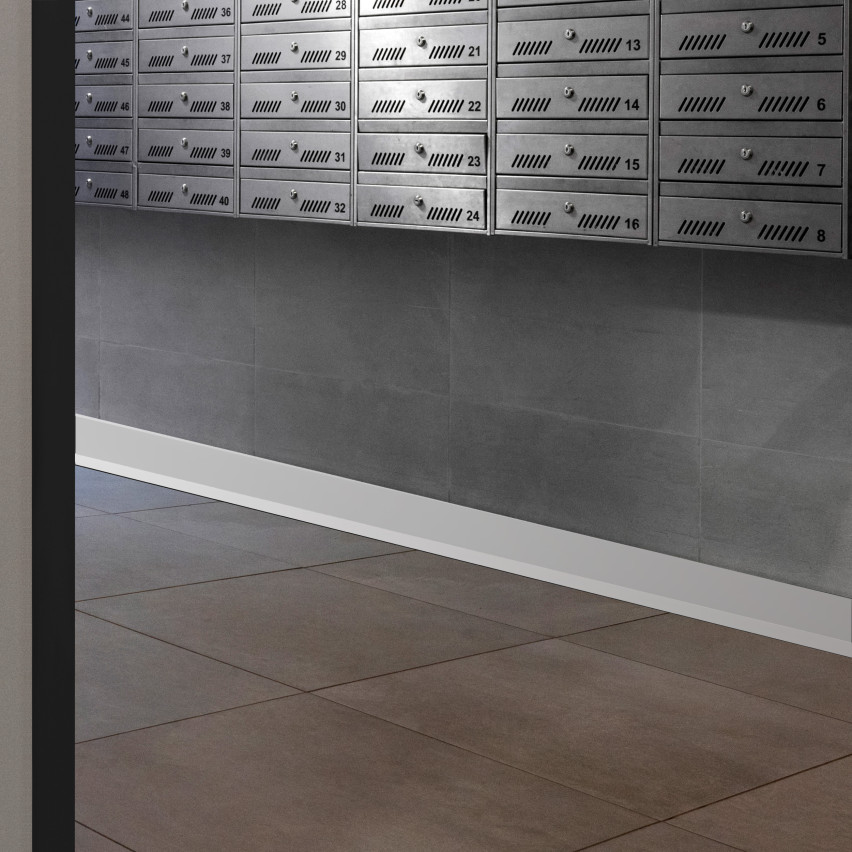 Listwa przypodłogowa samoprzylepna PCV 32x23mm Brzoza