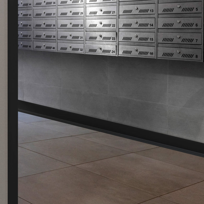 Listwa przypodłogowa samoprzylepna PCV 32x23mm czarny