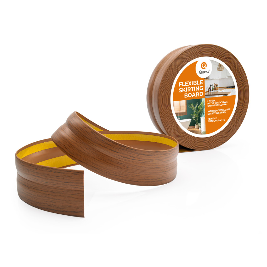 Listwa przypodłogowa samoprzylepna PCV 32x23mm dąb rustykalny