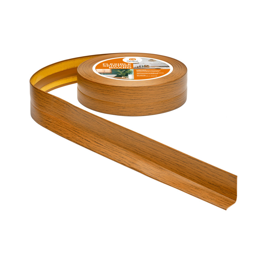 Listwa przypodłogowa samoprzylepna PCV 32x23mm dąb rustykalny