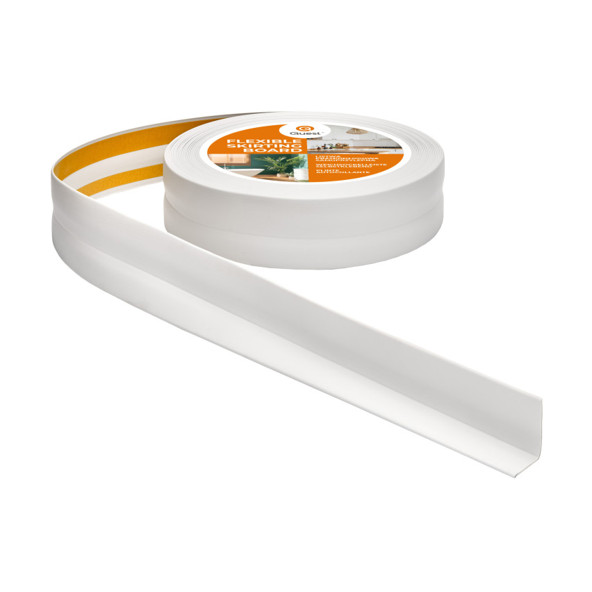 Listwa przypodłogowa samoprzylepna PCV 32x23mm jasnoszary