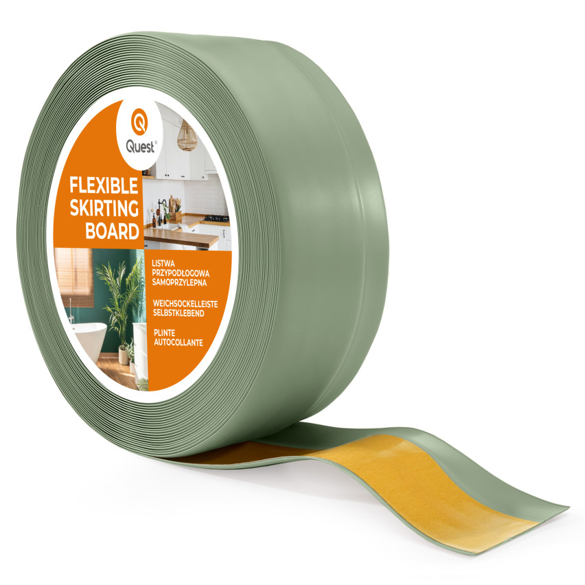 Listwa przypodłogowa samoprzylepna PCV 50x20mm jasnozielony