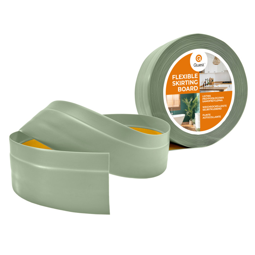 Listwa przypodłogowa samoprzylepna PCV 50x20mm jasnozielony