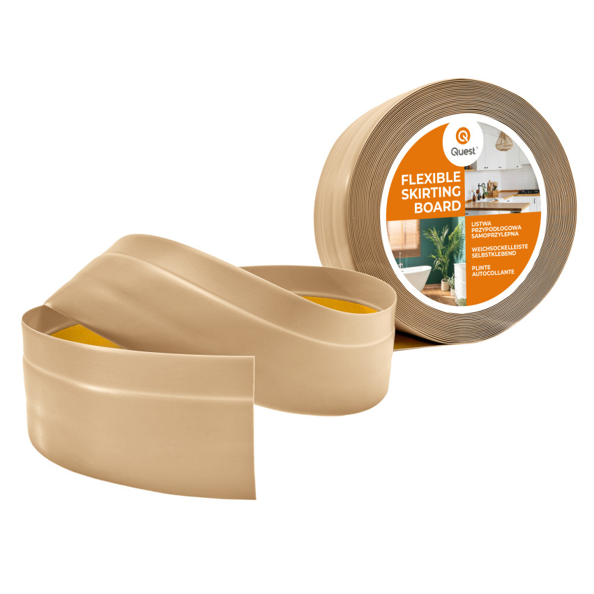 Listwa przypodłogowa samoprzylepna PCV 50x20mm piaskowy