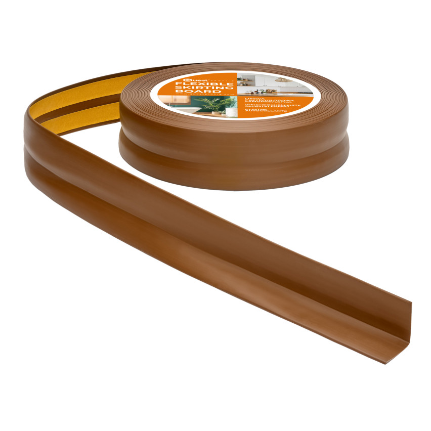 Listwa wykończeniowa samoprzylepna brąz PCV