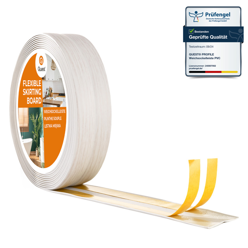 Listwa wykończeniowa samoprzylepna brzoza PCV 