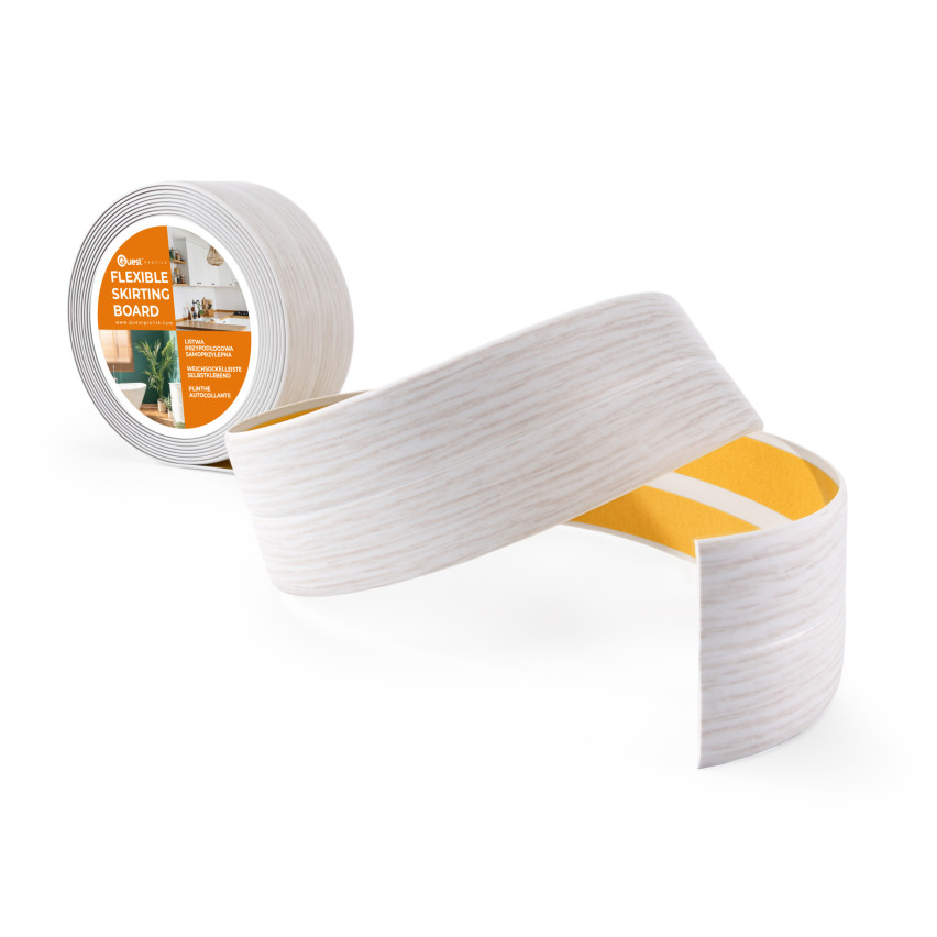 Listwa wykończeniowa samoprzylepna brzoza PCV 