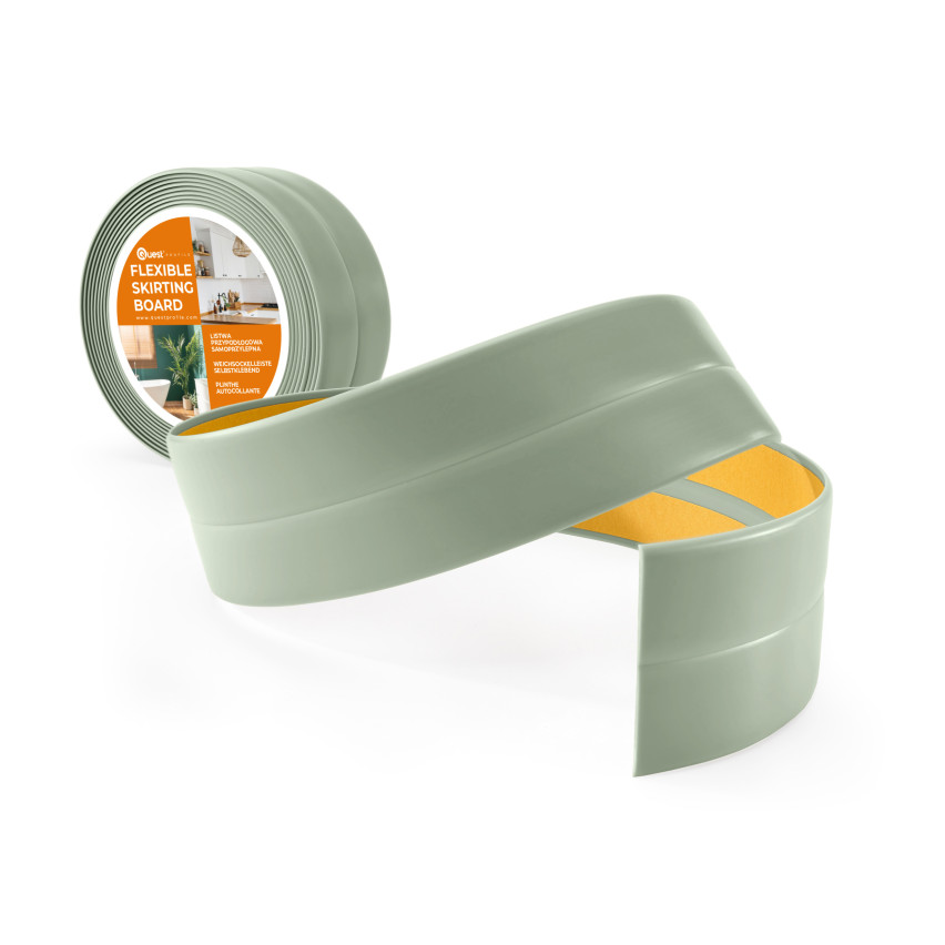 Listwa wykończeniowa samoprzylepna jasnozielony PCV 