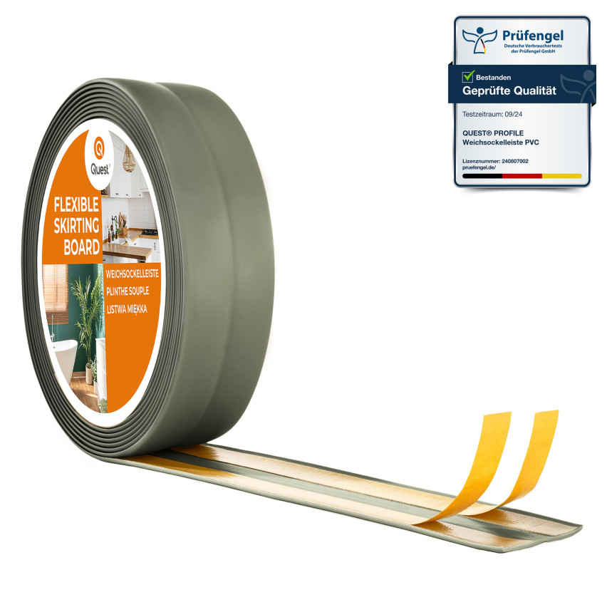 Listwa wykończeniowa samoprzylepna oliwkowy PCV 