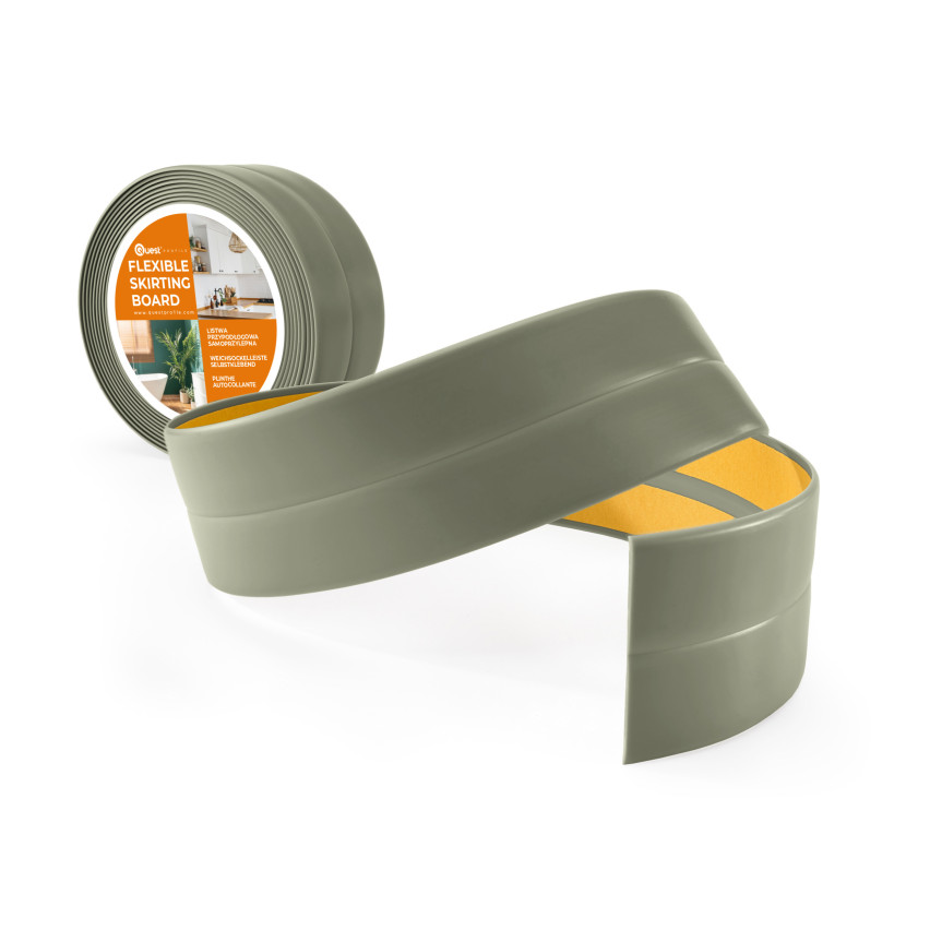 Listwa wykończeniowa samoprzylepna oliwkowy PCV 