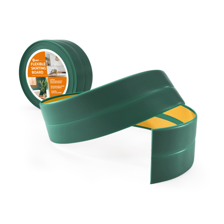 Listwa wykończeniowa samoprzylepna zielony PCV 