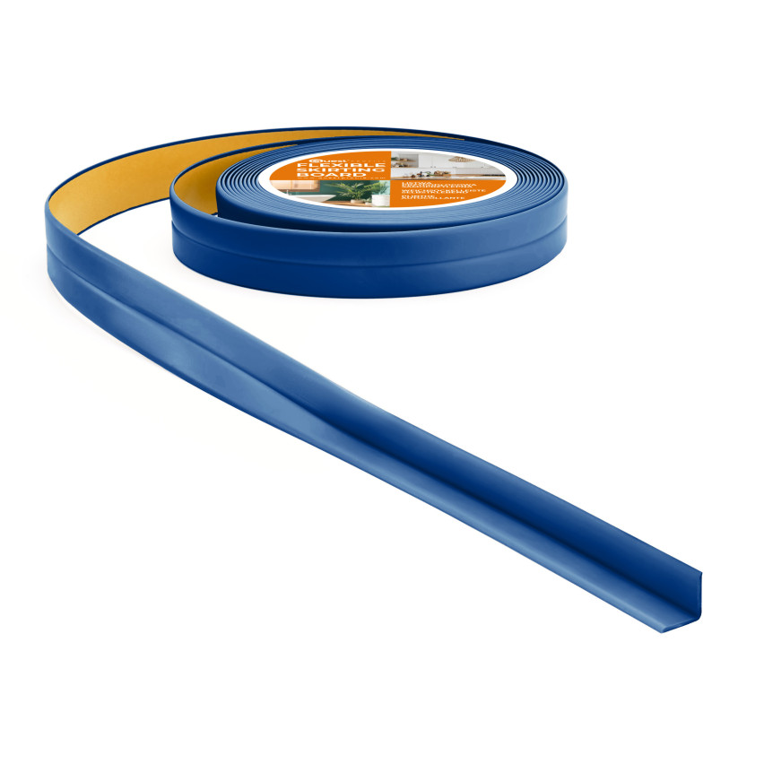 Listwa wykończeniowa samoprzylepna niebieski PCV 10/10 5m