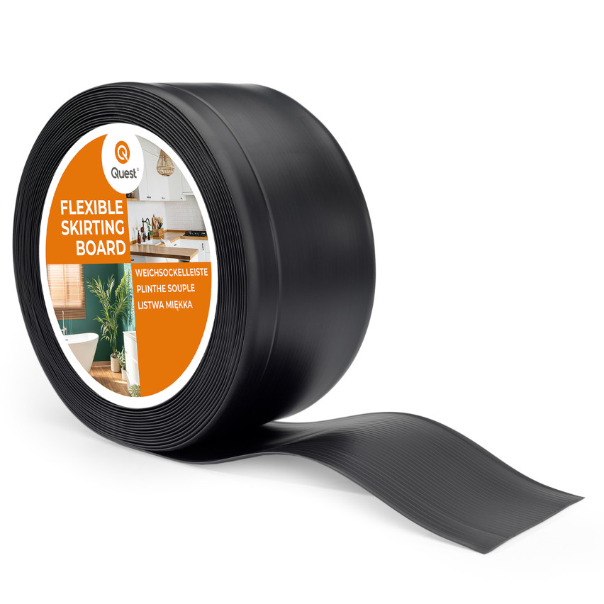 Listwa przypodłogowa PCV 100x25mm  czarna