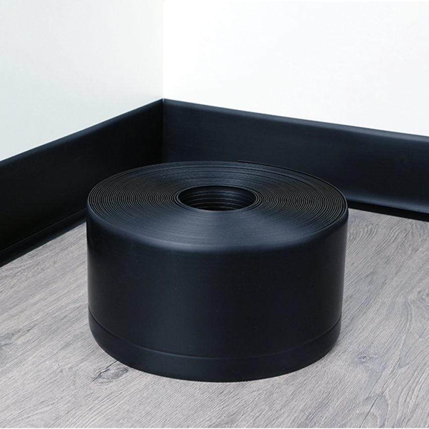Listwa przypodłogowa samoprzylepna PCV 100x25mm czarna