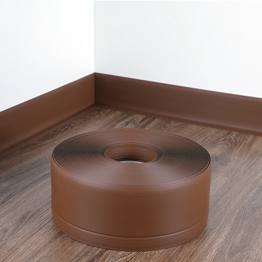 Listwa przypodłogowa PCV 70x20mm brązowa 