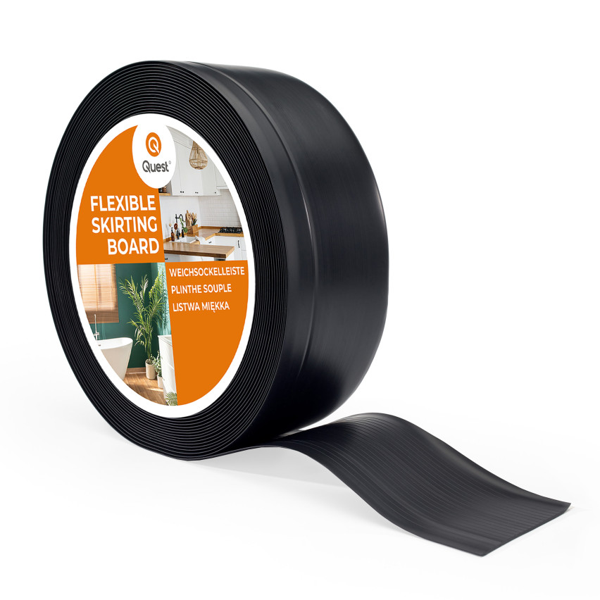 Listwa przypodłogowa PCV 70x20mm  czarna