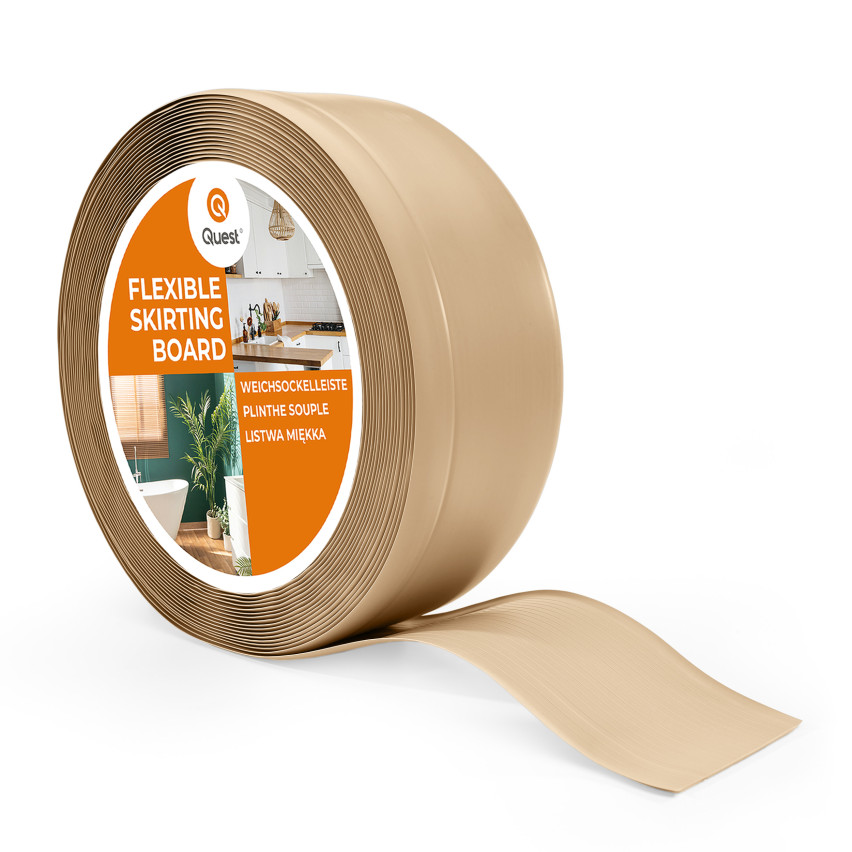 Listwa przypodłogowa PCV 70x20mm, piaskowy