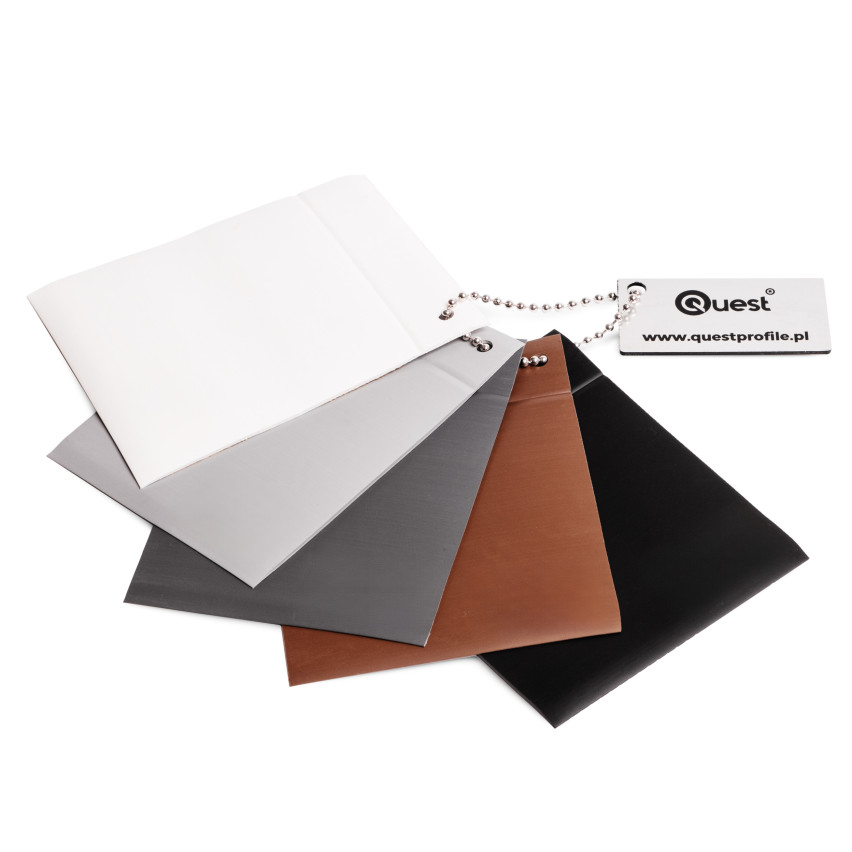 Wzornik listwy przypodłogowej PVC L70 (810-L70, 811-L70) 70x20mm