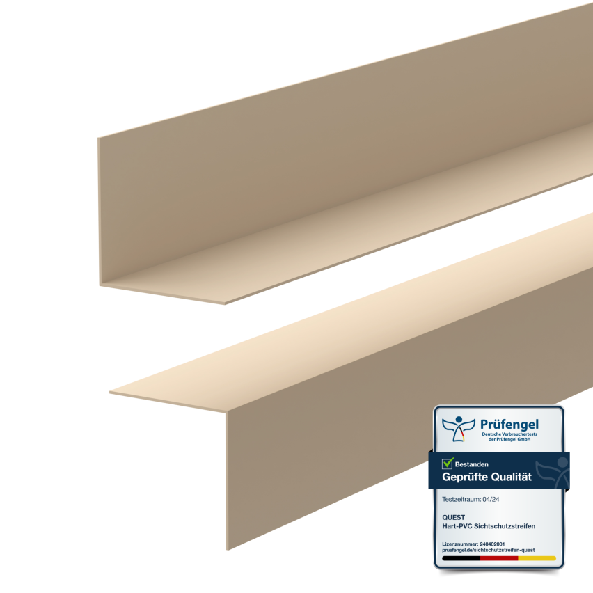 Minimalistyczna listwa przypodłogowa PVC twarda, Loft, Modern, beż