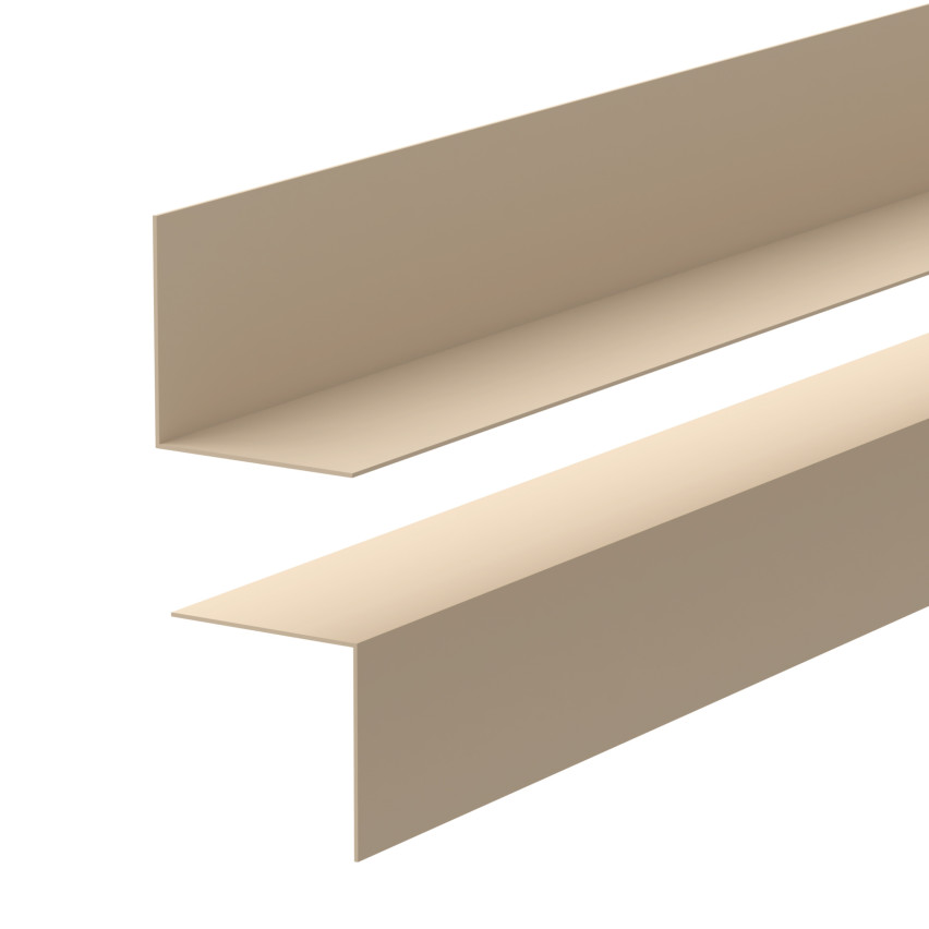 Minimalistyczna listwa przypodłogowa PVC twarda, Loft, Modern, beż