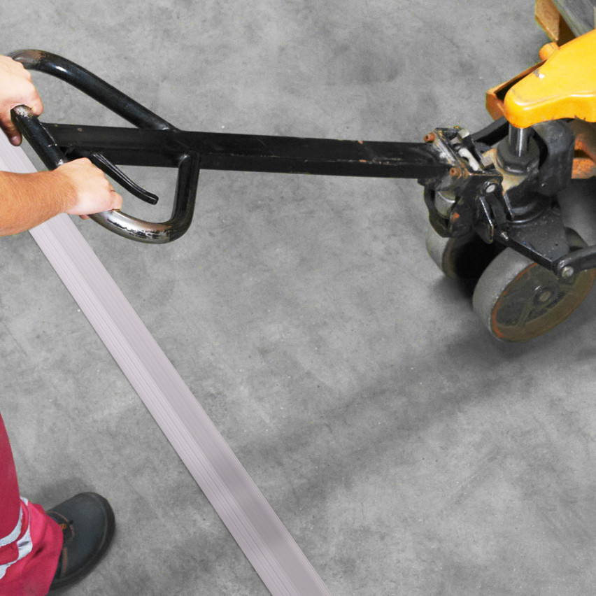 Listwa kablowa maskująca PCV – 200 cm, trapezowa, szary