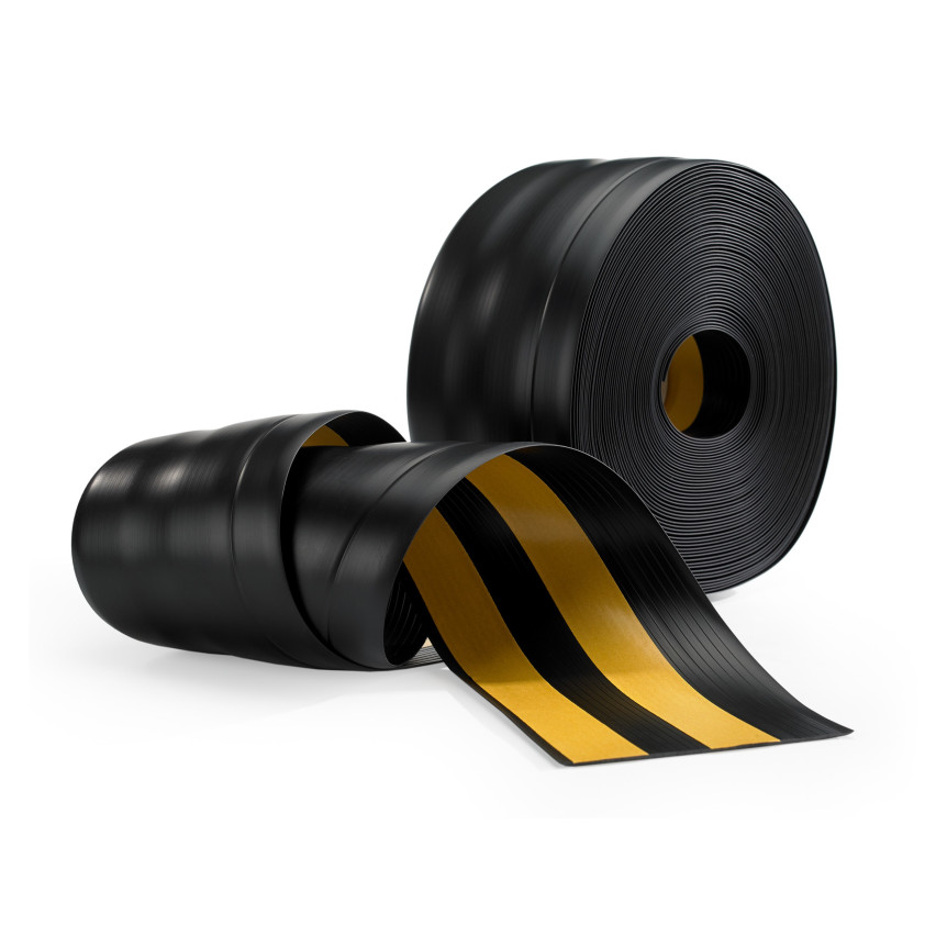 Listwa przypodłogowa samoprzylepna PCV 100x25mm czarna