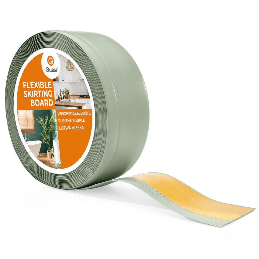 Listwa przypodłogowa samoprzylepna PCV 70x20mm, jasnozielony