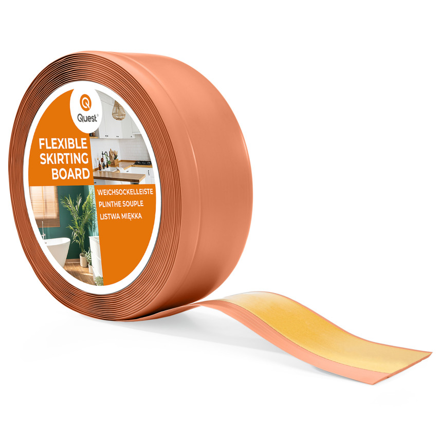 Listwa przypodłogowa samoprzylepna PCV 70x20mm, ceglany