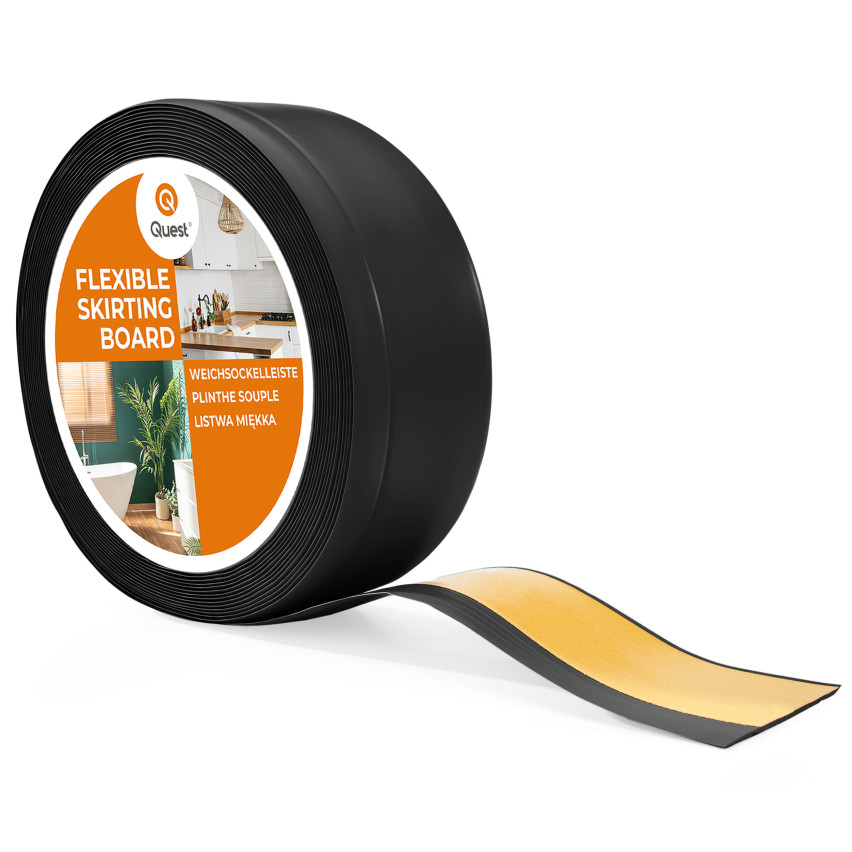 Listwa przypodłogowa samoprzylepna PCV 70x20mm czarny