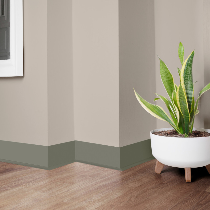 Listwa przypodłogowa samoprzylepna PCV 70x20mm, oliwkowy