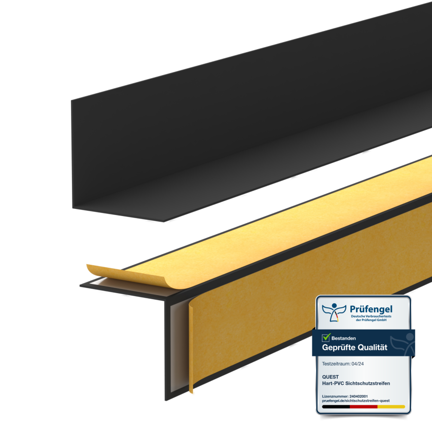 Minimalistyczna listwa przypodłogowa samoprzylepna PVC twarda, Loft, Modern, czarny
