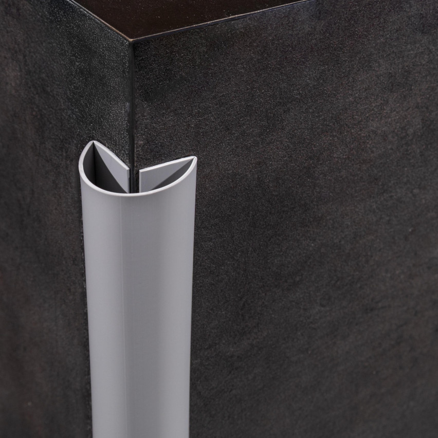 Listwa wielofunkcyjna z PCV 6w1 – samoprzylepny panel wykończeniowy, biały