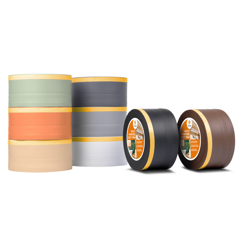 Listwa wielofunkcyjna z PCV 4in1 – samoprzylepny panel wykończeniowy, 120mm, biały