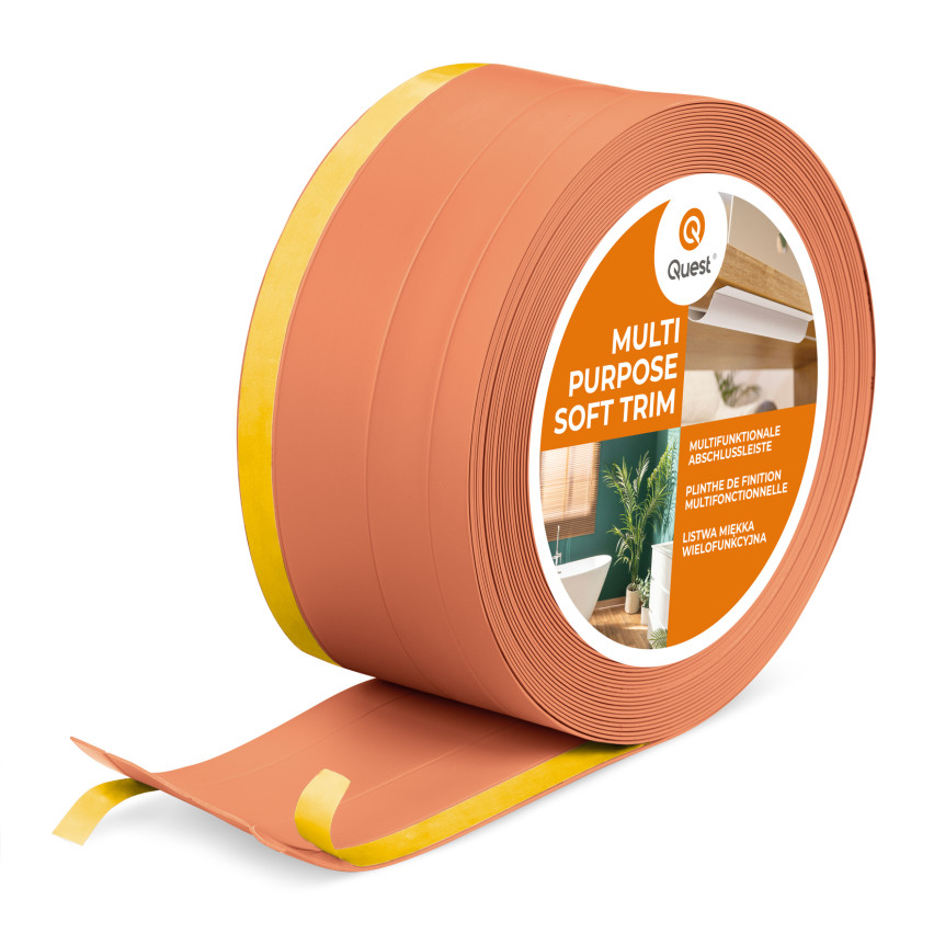 Listwa wielofunkcyjna z PCV 4in1 – samoprzylepny panel wykończeniowy, 120mm, ceglany